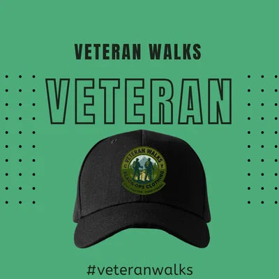 Veteran walk trucker cap