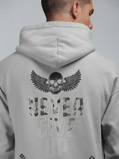 Never give up in life
