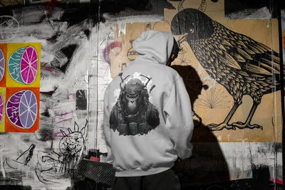 Tactical gorilla ready for war