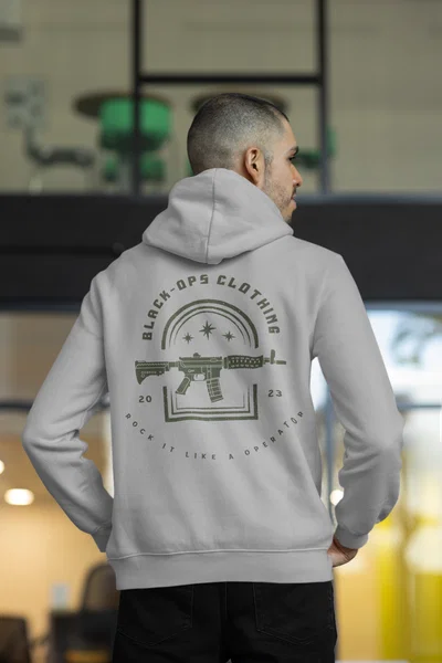 The gun hoodie