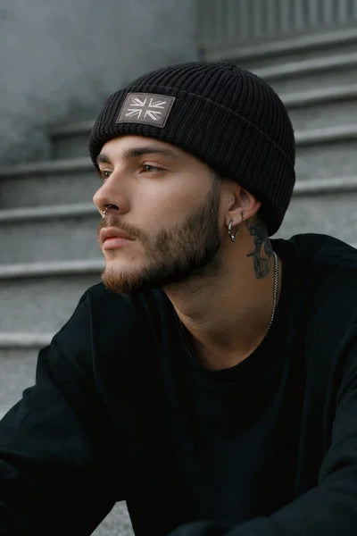 union jack beanie