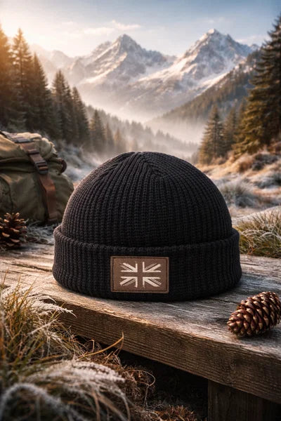 union jack beanie