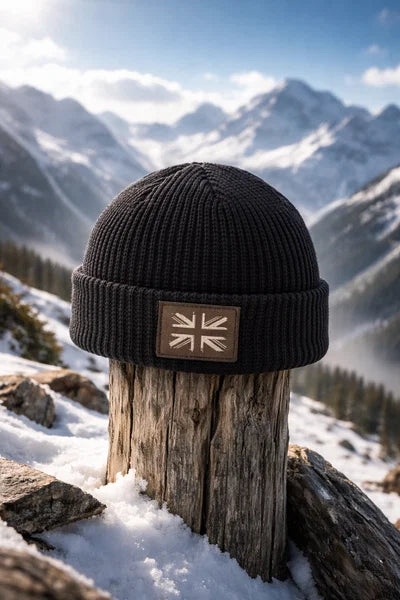 union jack beanie