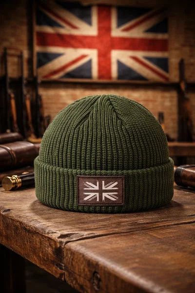 union jack beanie