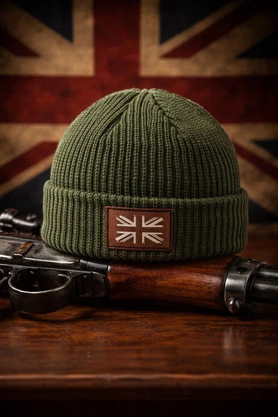 union jack beanie