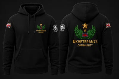 UK Veteran Support 75 Hoodie