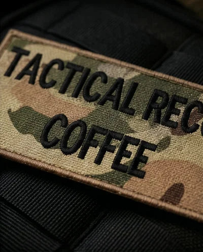 Tactical recon coffee camo patches