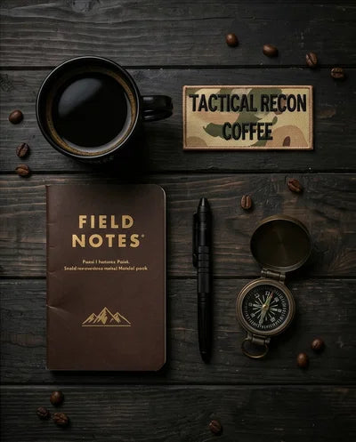 Tactical recon coffee camo patches