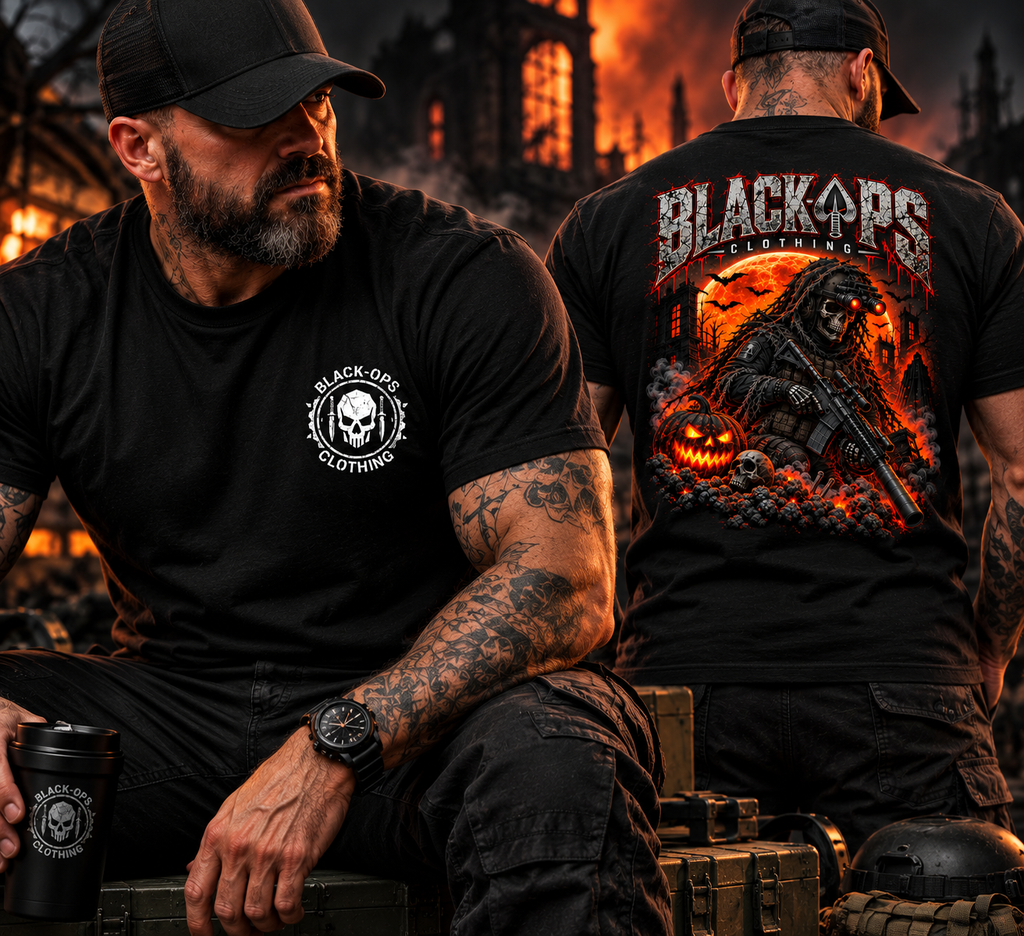 Black-Ops Halloween Warzone T-Shirt