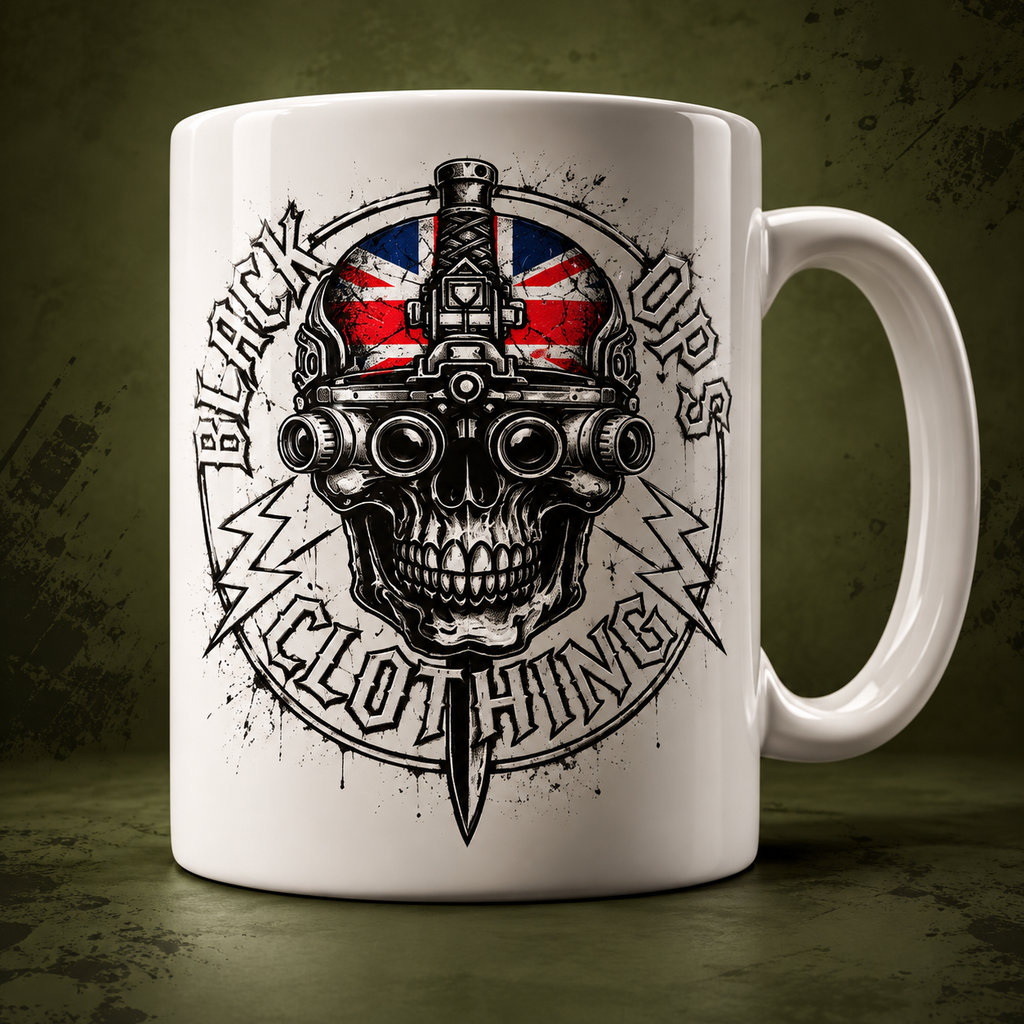 Black-ops mug  White