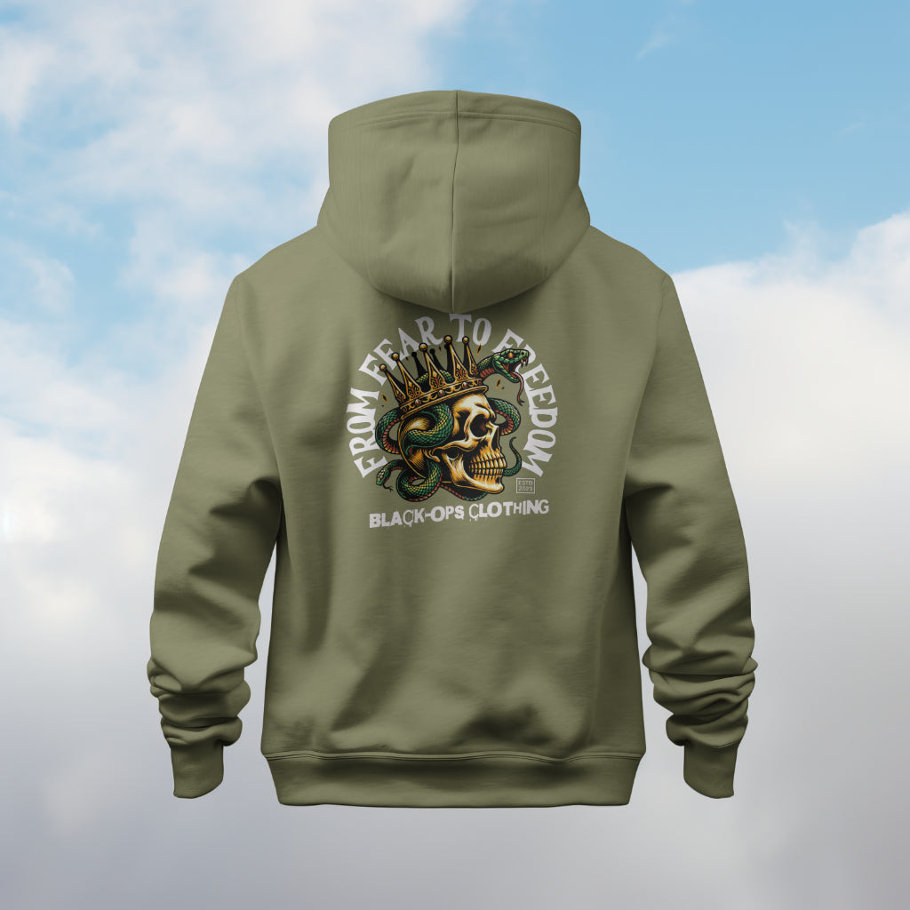 From  fear to freedom hoodie