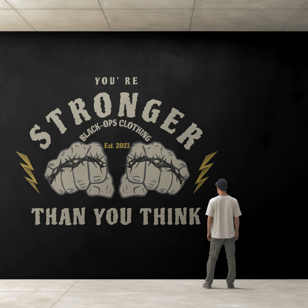 T-Shirt of Stronger than you think you are