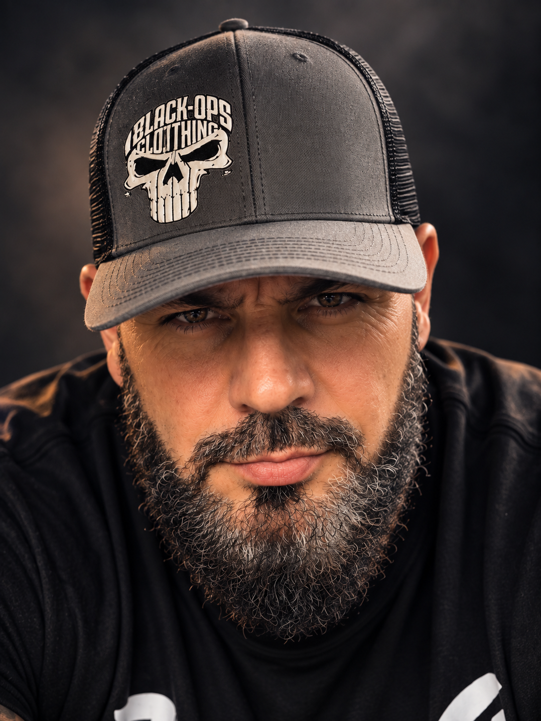 The black-ops punisher cap