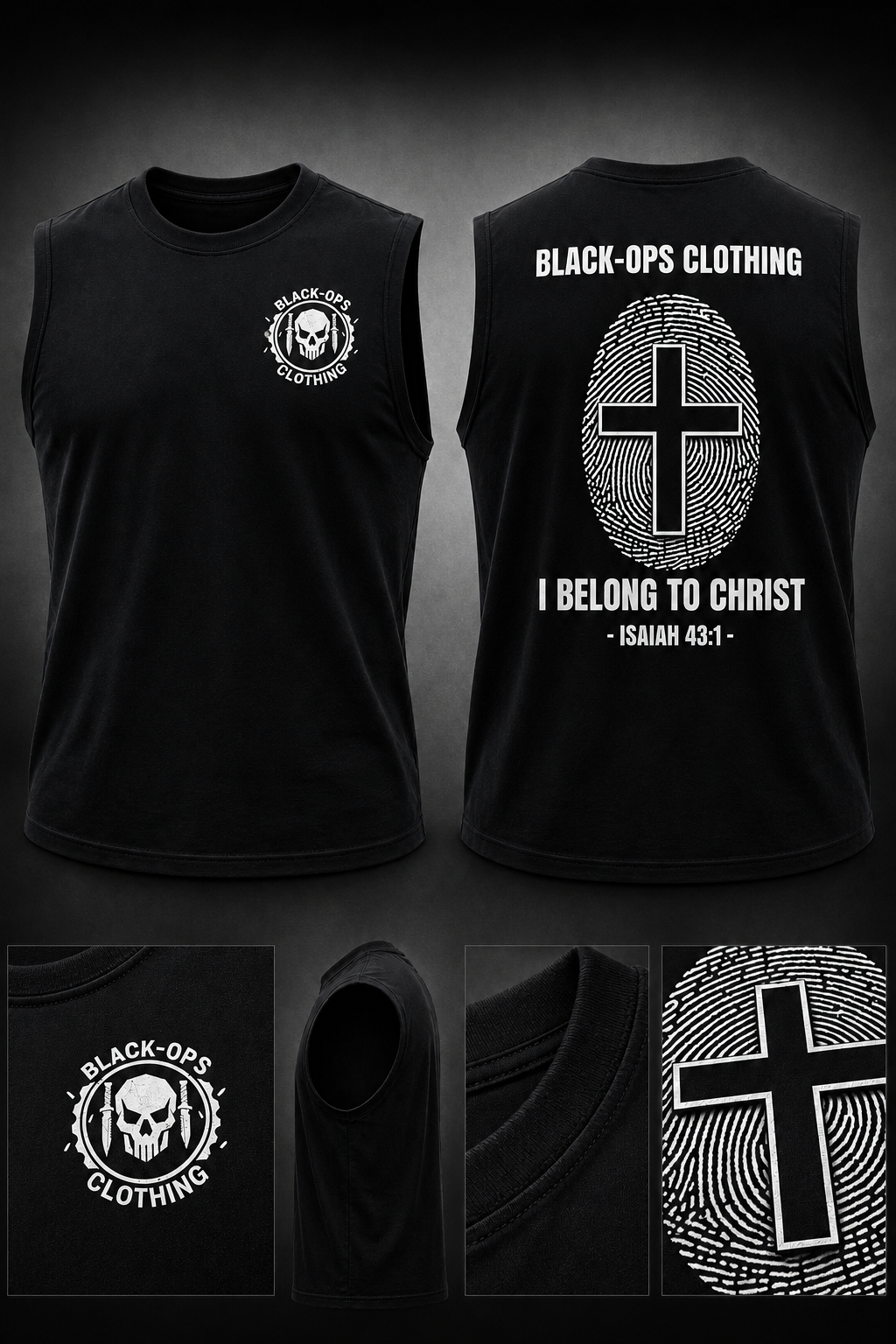 I Belong to Christ Sleeveless Shirt