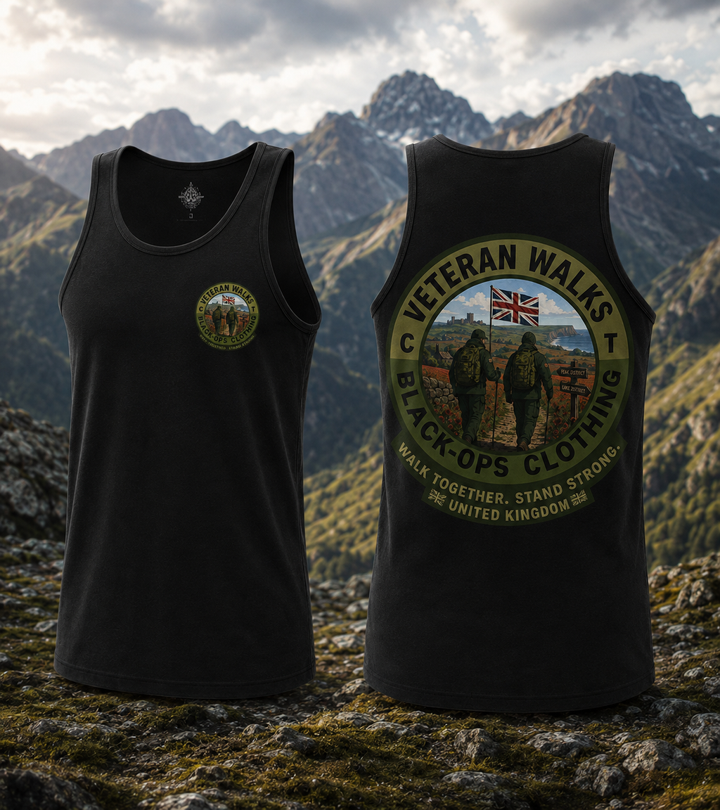 Veteran Walks vest top